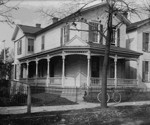 Where it all began - the Wright home at 7 Hawthorn Street, Dayton, Ohio